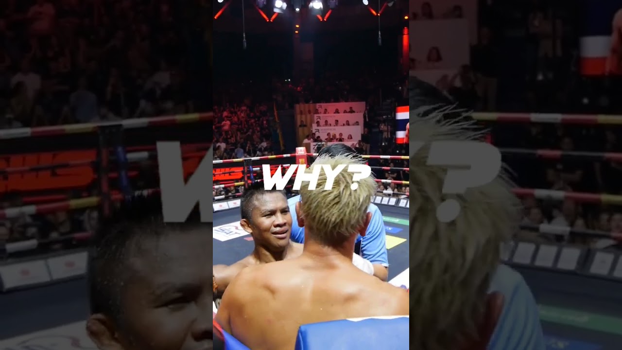 Buakaw's opponent was trying to bite him? 🤔 #muaythai #buakaw #fight