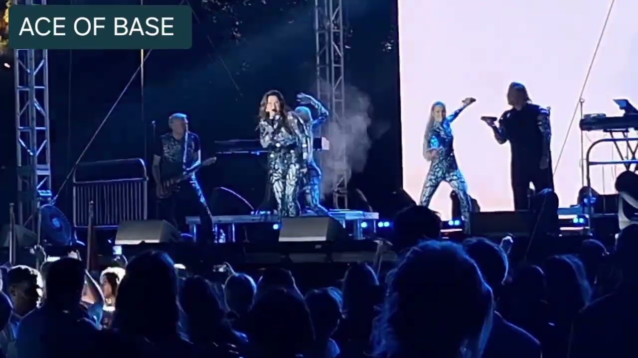 JENNY BERGGREN,  ACE OF BASE in Tirana # music # sweden 🇸🇪 albania 🇦🇱
