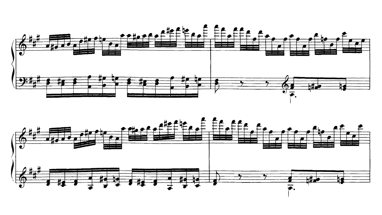 Schubert - Klavierstück in A major, D.604 (Audio+Sheet) [Kempff]