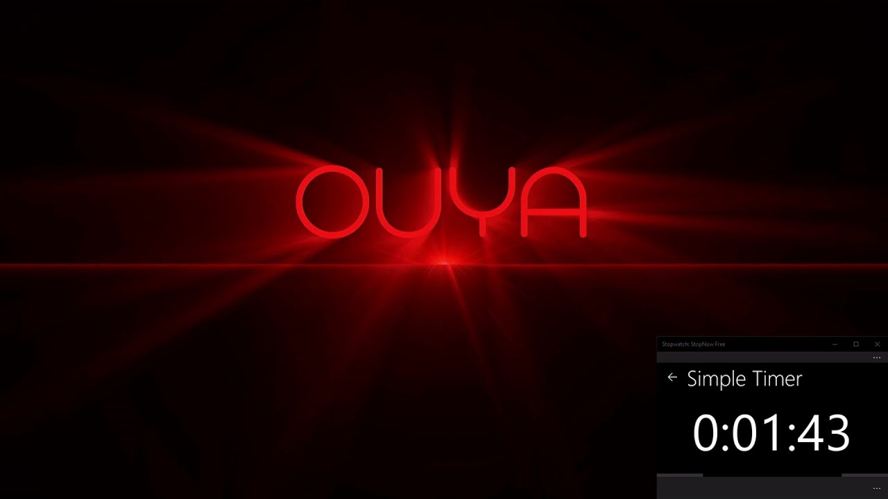 Can you fully unlock the OUYA in under 15 minutes?