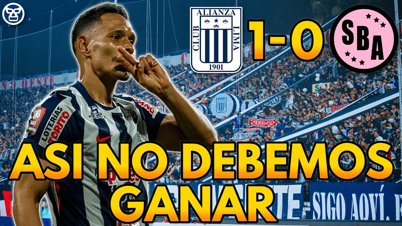 Alianza Lima 1-0 Sport Boys💥No Jugamos a Nada😡