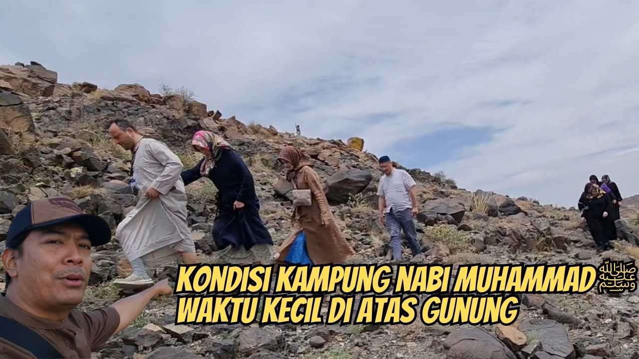 REAKSI JEMAAH UMROH MELIHAT KAMPUNG NABI MUHAMMAD ﷺ WAKTU KECIL