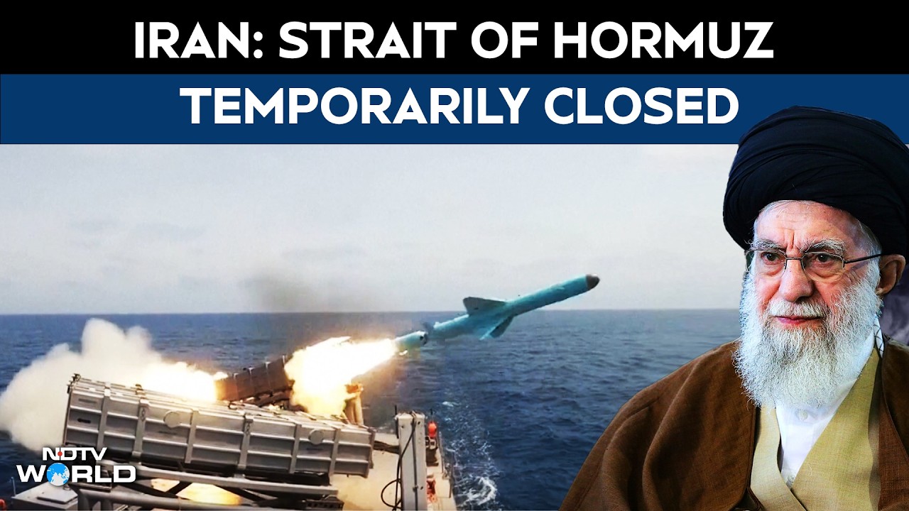 Strait Of Hormuz | Iran: Strait of Hormuz Temporarily Closed For Live-Fire Drills