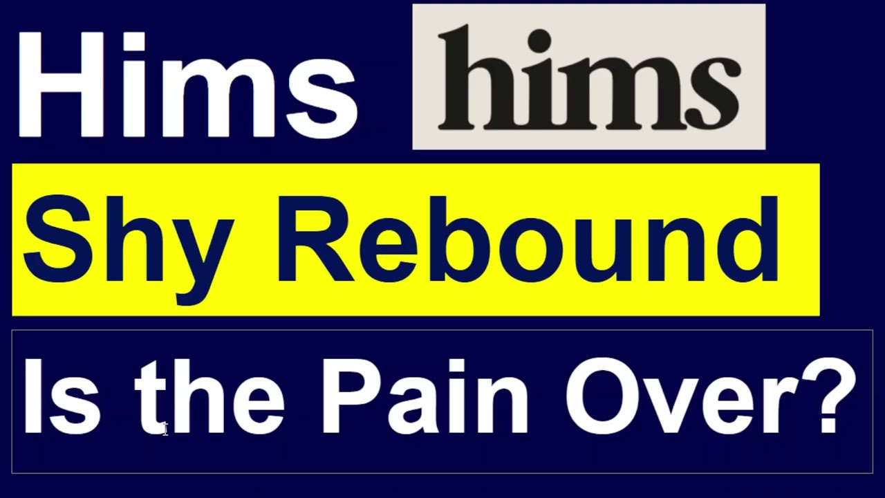 Hims Stock Rebounds! Short-Term Noise vs. Long-Term Catalysts. Why I'm Still Bullish.. Much to Love!