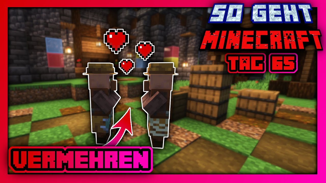 Wie vermehrt man Dorfbewohner in Minecraft 1.21 🔸 So geht Minecraft - Tag 65