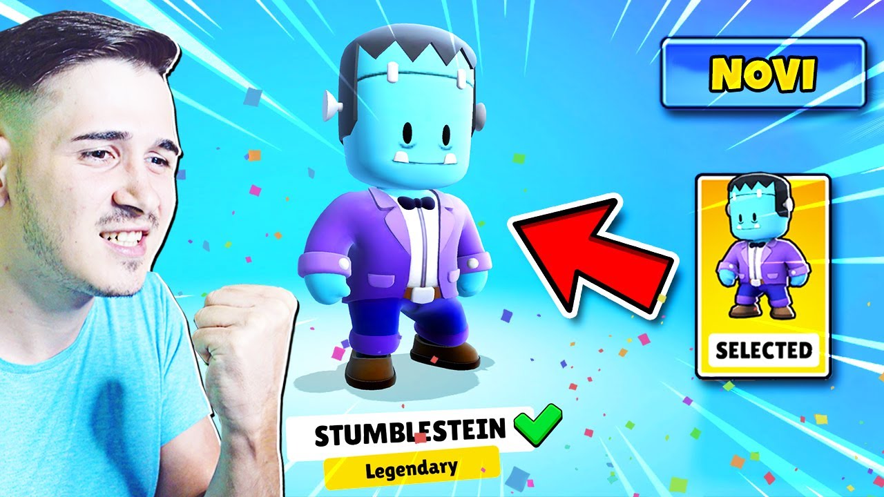 DOBIO SAM NOVI HALLOWEEN SKIN U STUMBLE GUYSU! :O