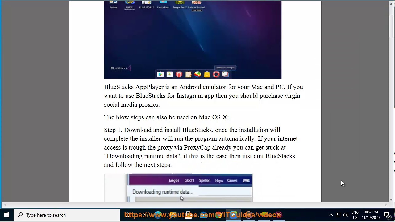 Set up Proxy-N-VPN HTTP/HTTPS proxy on BlueStacks App Player w/ ProxyCap