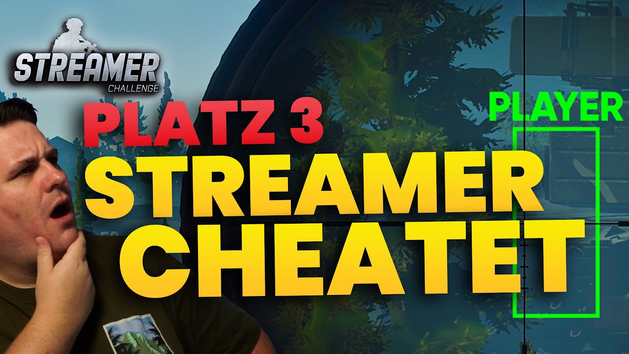STREAMER CHEATET LIVE ON STREAM! in der STREAMERCHALLENGE - Escape from Tarkov