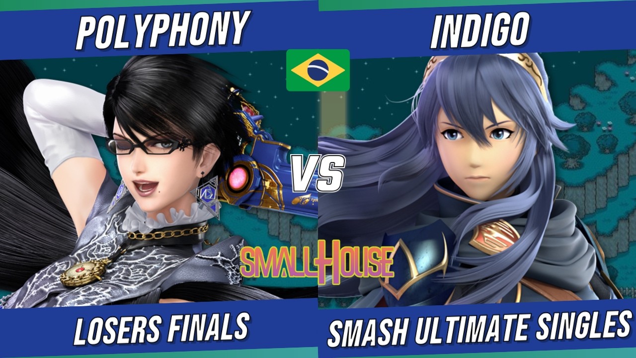 SMALL HOUSE #20 - Polyphony (Bayonetta) vs. Indigo (Lucina) - SSBU BRASIL - Smash Ultimate