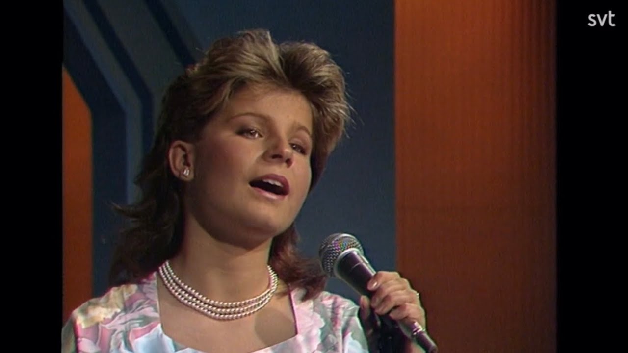 Carola - O Store Gud (Live Gäst Hos Hagge 1985)