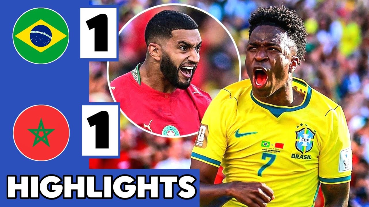 🚨Brazil vs Morocco (1&ndash;1) Extended HIGHLIGHTS | FIFA World Cup 2026.