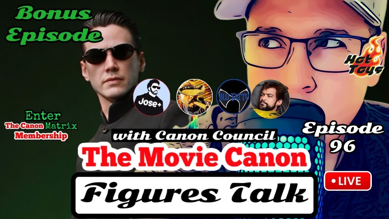 LIVE: NEO THE MATRIX RELOADED HOT TOYS ANNOUNCED - BONUS EPISODE - FIGURES TALK - EPISODE 96 📱