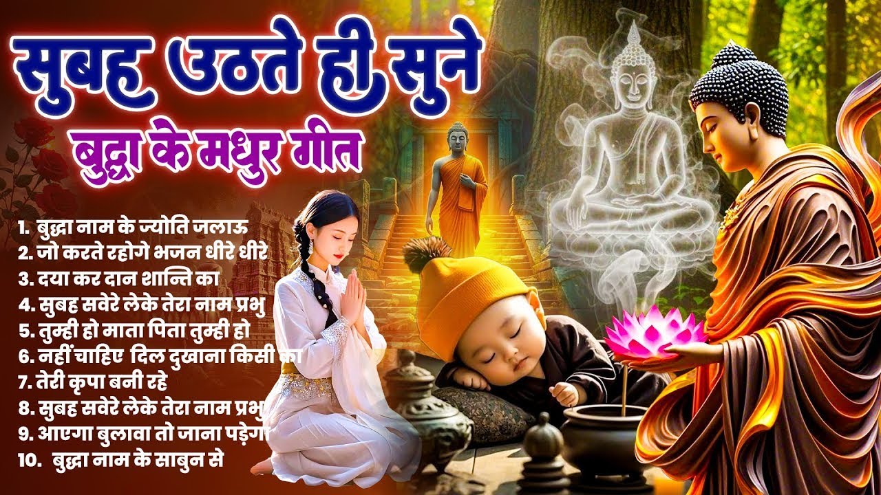 ☸️तथागत भगवान बुद्ध की मंगल कृपा होगी सुबह उठते ही रोज़ सुनें ये भजन ~ 2026 Best Dhamma Geet #buddh