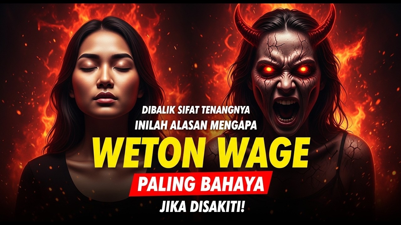 Terlihat Kalem dan Pendiam, Inilah Alasan Weton Wage Bisa Jadi Sangat Mematikan Saat Disakiti