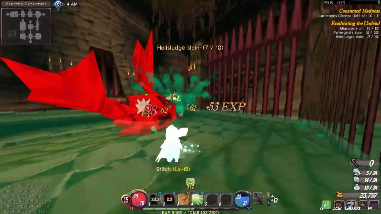 Atlyss - Hard Catacombs: No Damage [Custom Music By Me]