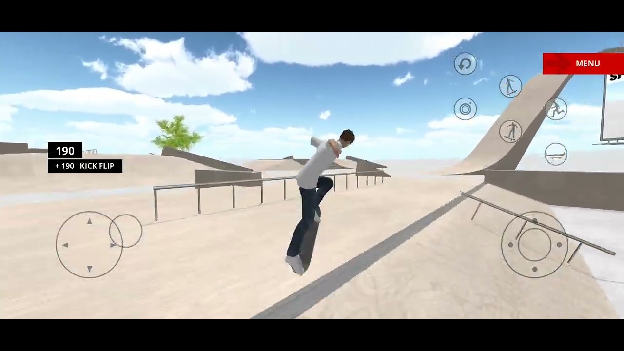 ME PLAYING MORE SKATE SPACE 