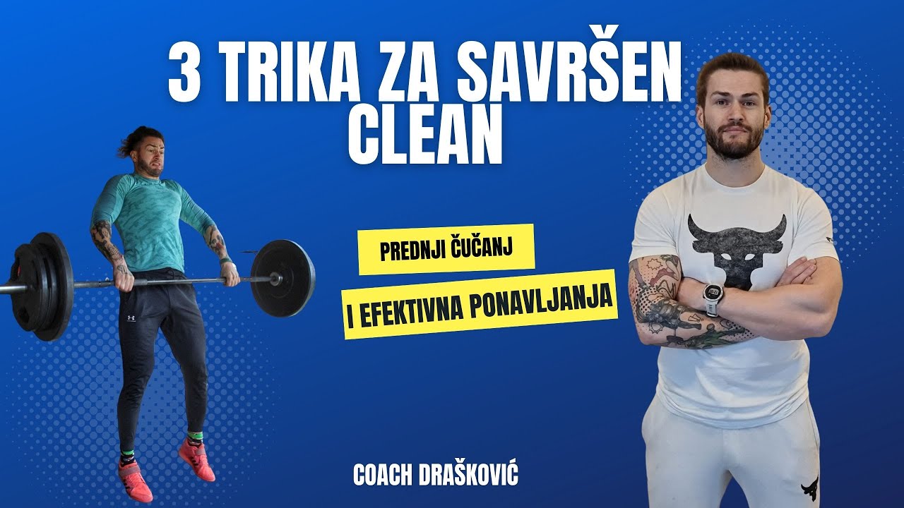 Kako postići savršen rezultat - Nabačaj, PREDNJI ČUČANJ i EFEKTIVNA ponavljanja