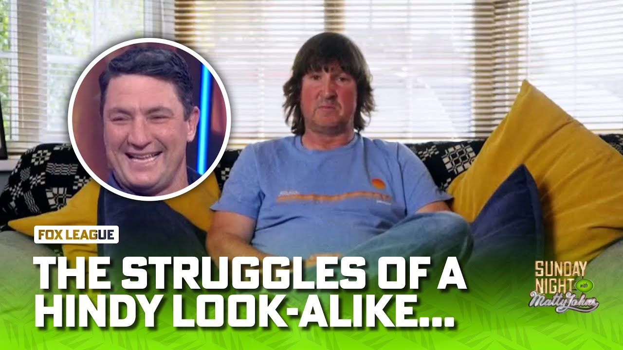The grueling life of a Nathan Hindmarsh look-alike... | Sunday Night with Matty Johns | Fox League
