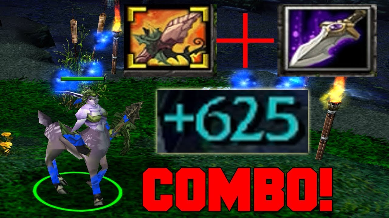 DOTA ENCHANTRESS +625 DAMAGE BLINK COMBO (GODLIKE)