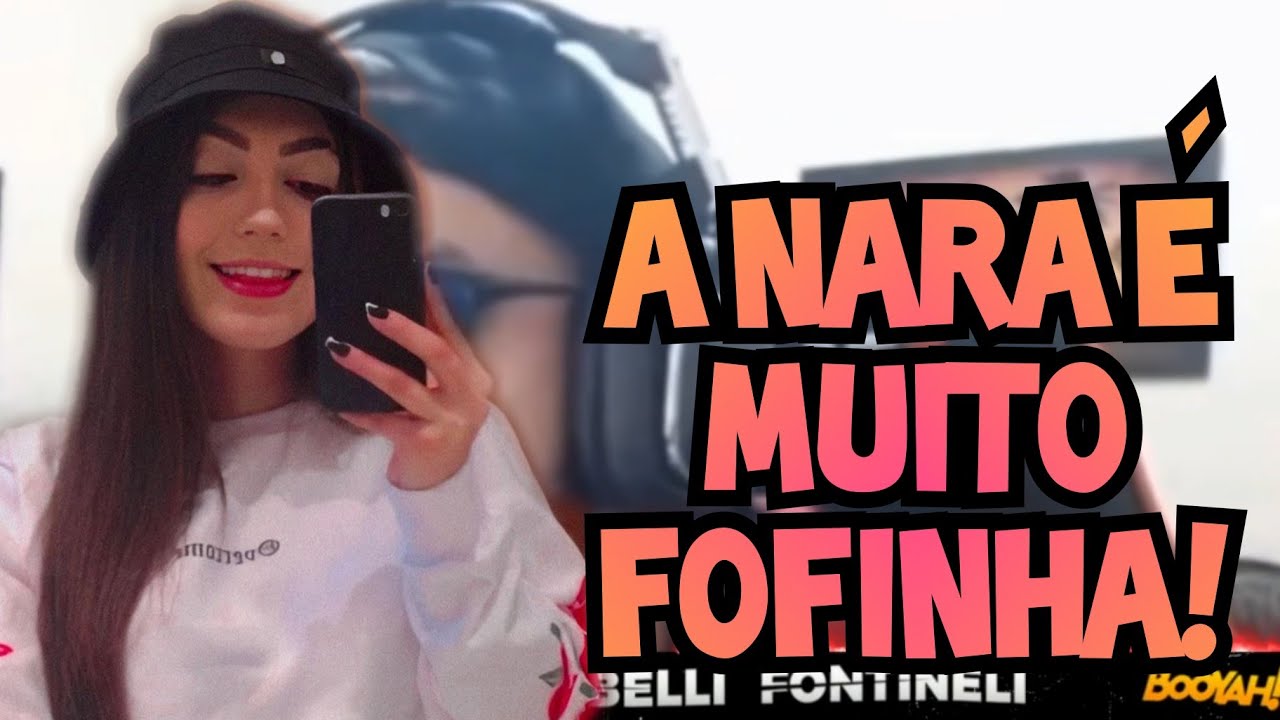 ISA FONTI REAGINDO AOS MELHORES MOMENTOS DA LIVE DO JORDAN E NARA | FREE FIRE