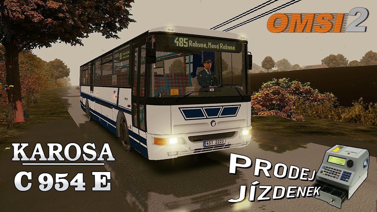 OMSI 2 #007 [CZ 60 FPS] Středočesko » 485 | Karosa C 954E