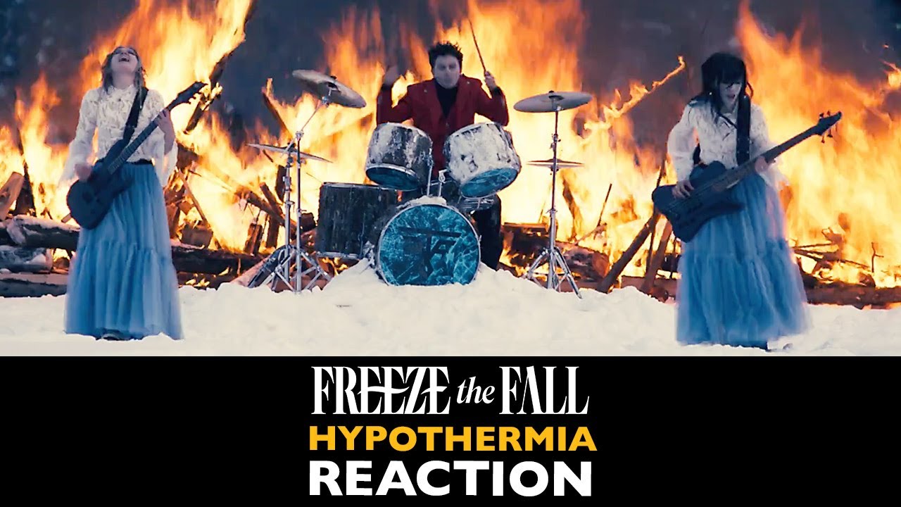 Musicians REACT to Freeze The Fall: Hypothermia (Official Music Video 2025)