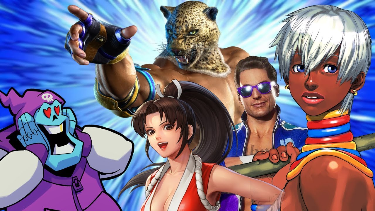 These are my fighting game character GOATS!