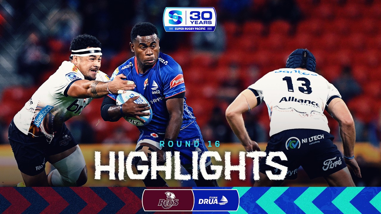 REDS v FIJIAN DRUA | Rd 16 Highlights | Super Rugby Pacific 2026