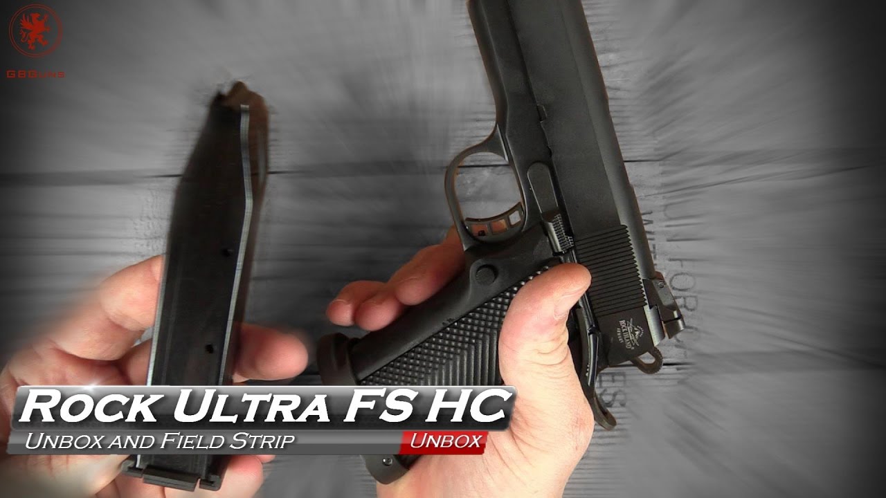 Double-Stack 10 мм! RIA Rock Ultra FS HC, распаковка и полевая сборка