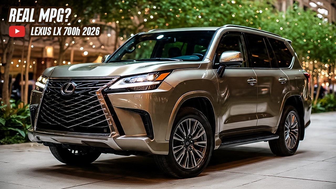 Lexus LX 700h 2026 - Price and MPG Reality US Buyers Should Know
