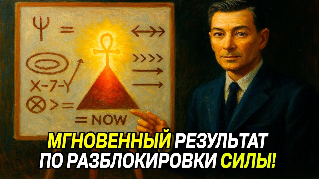 ПОСЛЕДНЯЯ формула Годдарда, которая позволит РАСКРЫТЬ божественную силу. МГНОВЕННЫЙ результат!