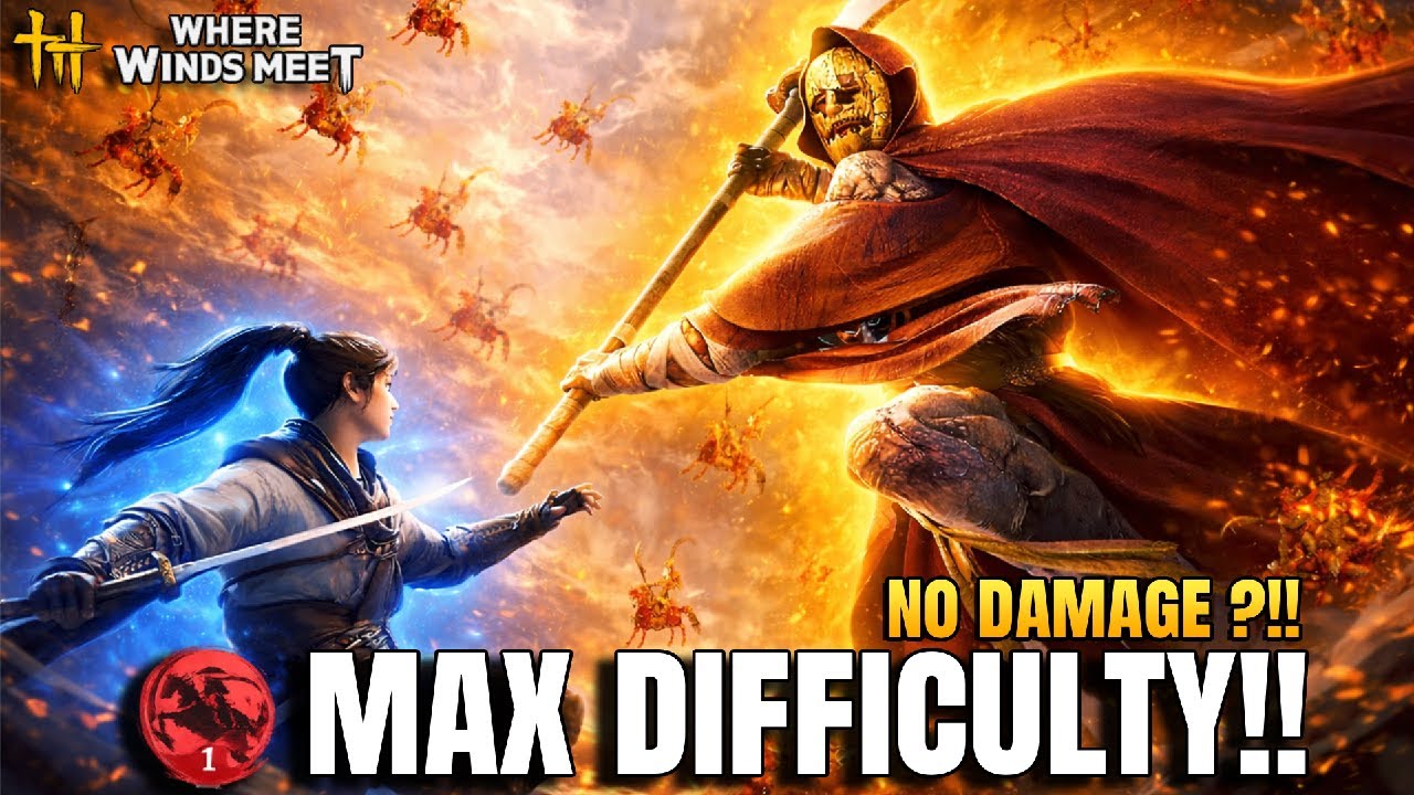 Tutorial NOOB vs Legend Difficulty BOSS | Where Winds Meet