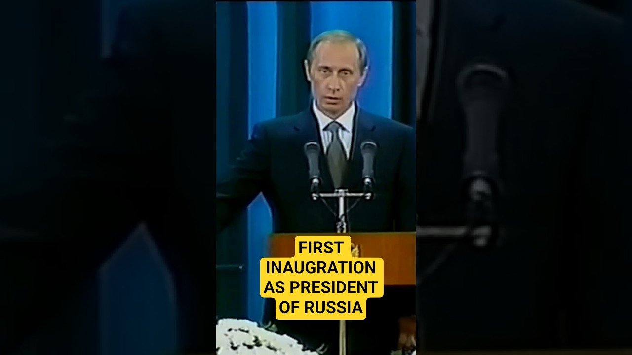 Putin's First Inaugration As President of Russian Federation in 2000