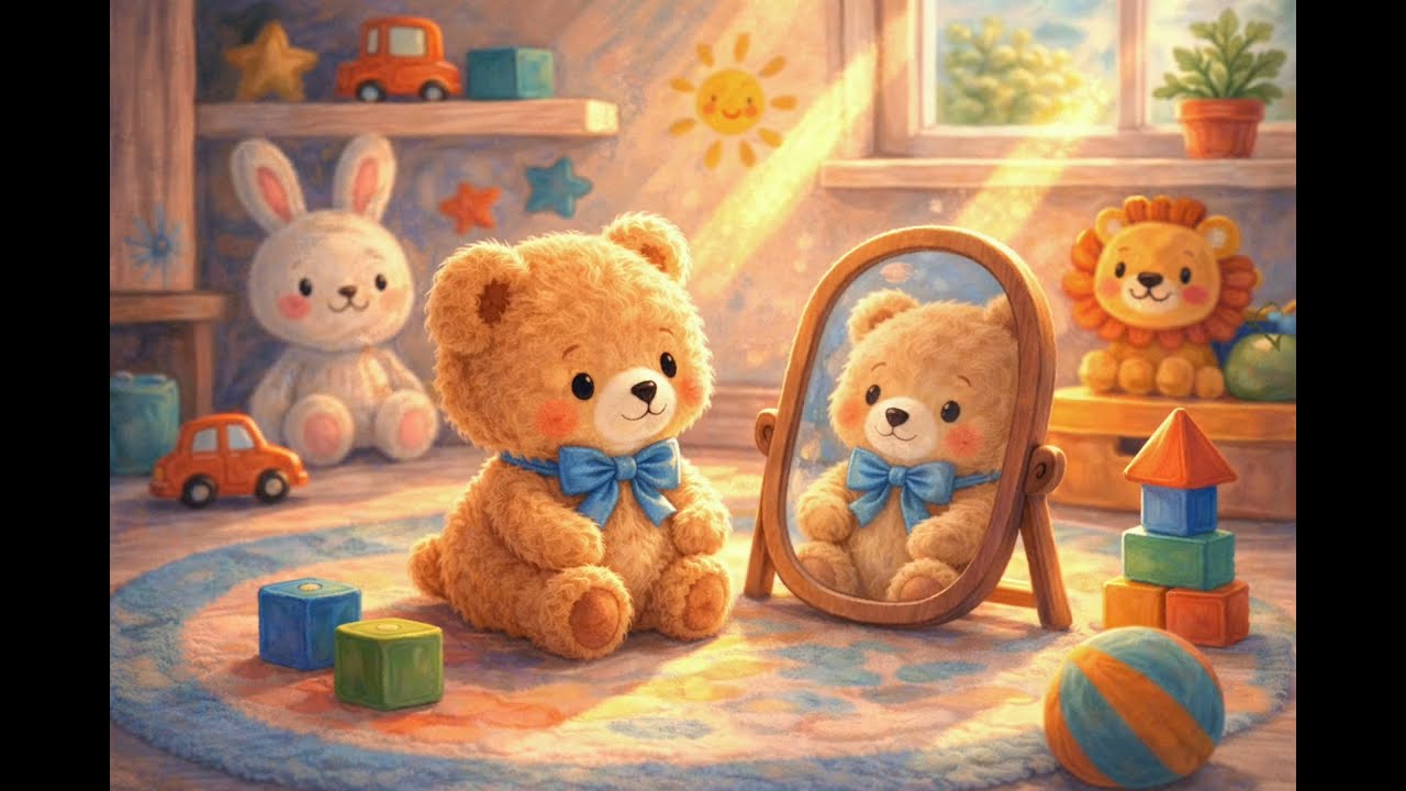 Minik Ayıcık ve Cesaret Köprüsü | Çocuklar İçin Cesaret Hikayesi 🧸🌉
