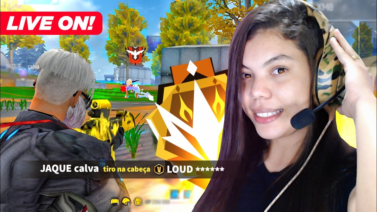 🟣RUSHADÃO INSANO NA RANQUE - JAQUE FF AO VIVO