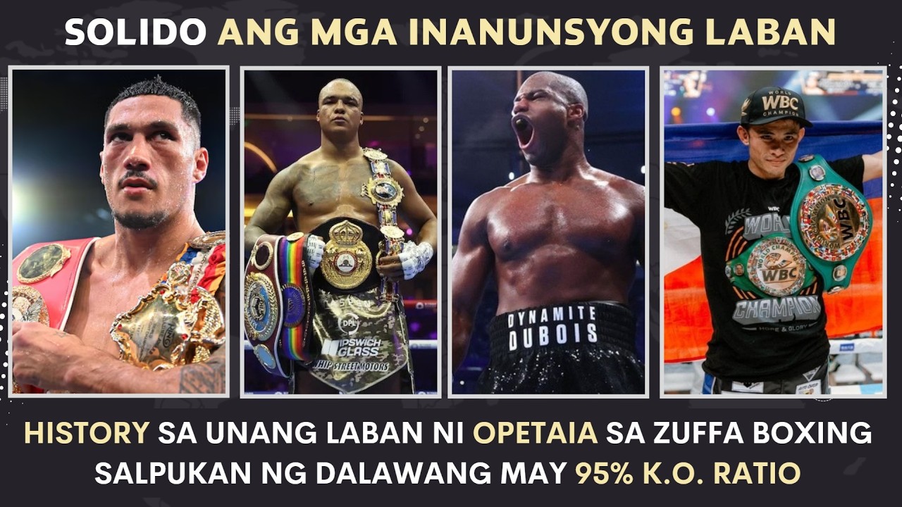 Solido ang mga Inanunsyong LABAN | History sa laban ni Opetaia | Jerusalem, Iglesias, Wardley update