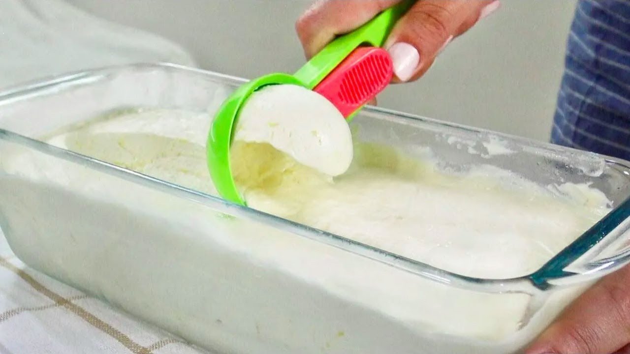 🔝 Gelato in 1 minuto! Gelato senza zucchero! Prepara questo rinfrescante dolce in pochi minuti!