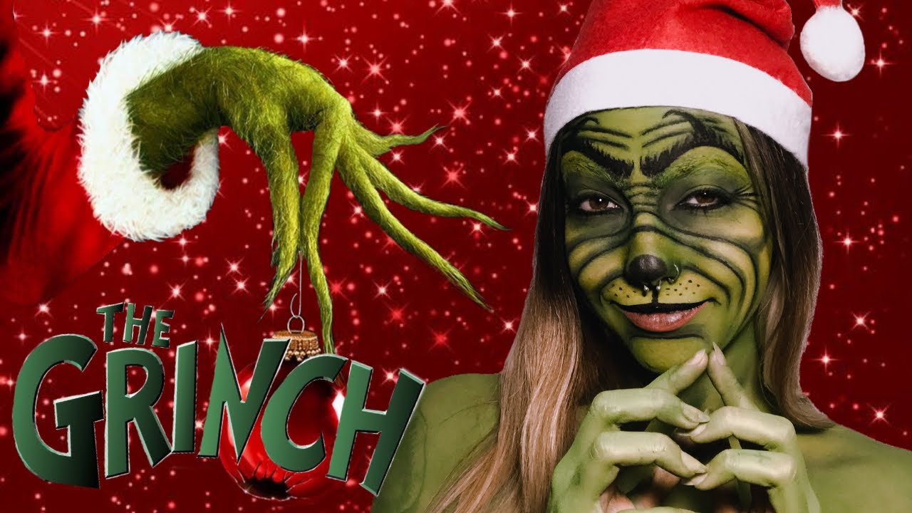 MAQUIAGEM DO GRINCH (ESPECIAL DE NATAL) | ERA UMA MAKE...