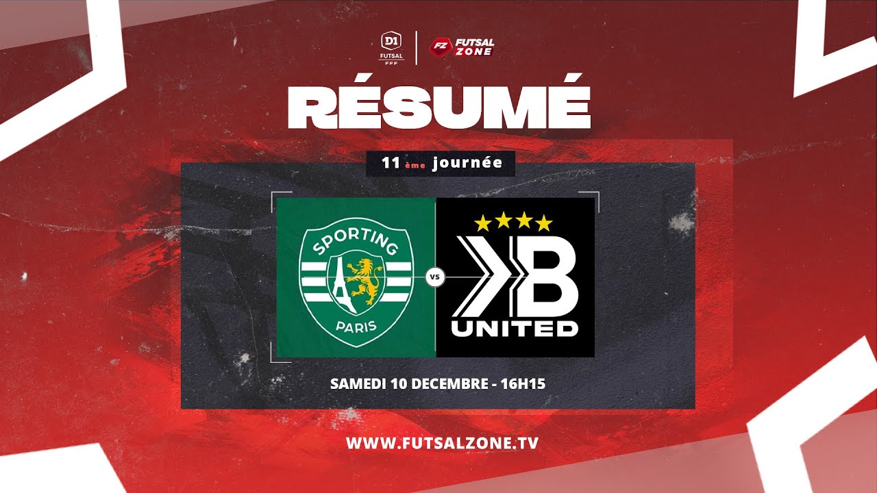 D1 Futsal - J11  Sporting Club Paris vs Kremlin Bicêtre Futsal