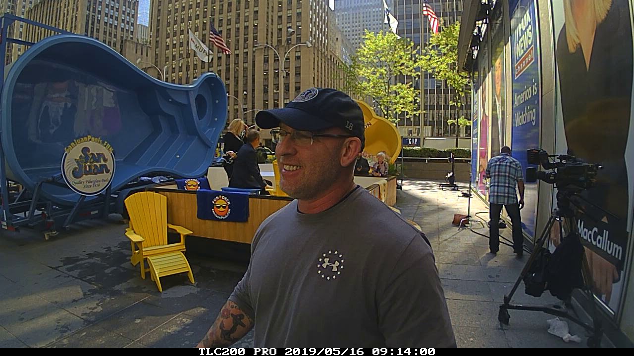 Pools on Fox and Friends - San Juan Fiberglass pools time laps show and break down