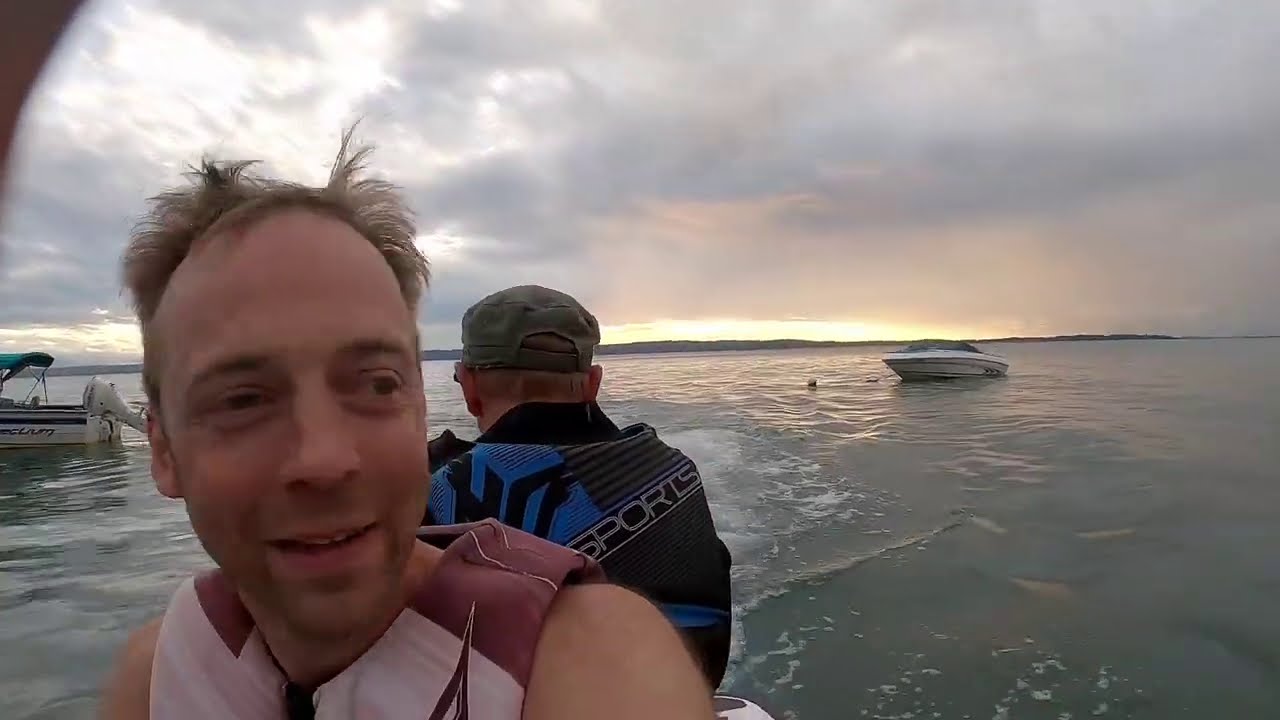 Kawasaki 900 sts jetski and another sunken ski