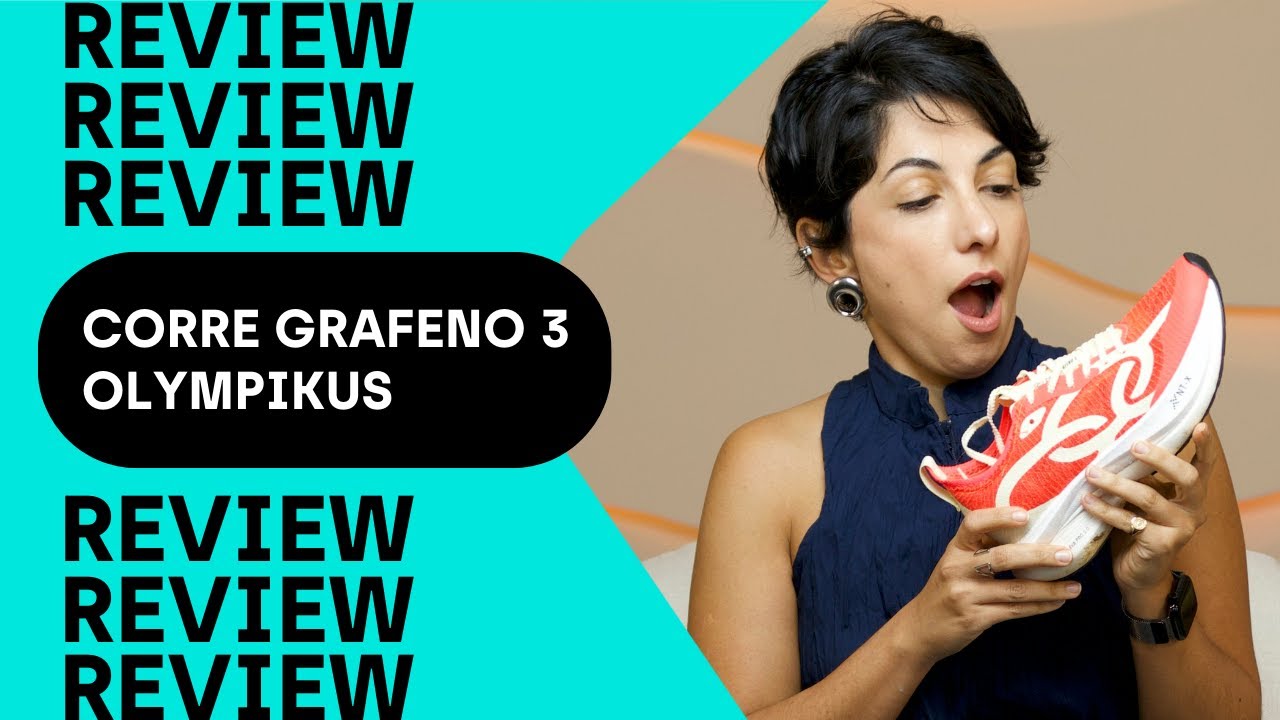O meu PREFERIDO da família CORRE // Review do CORRE GRAFENO 3, da Olympikus
