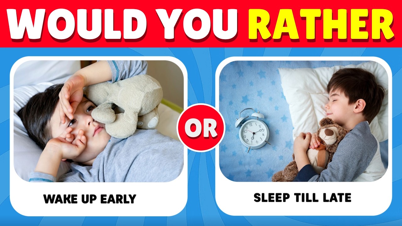 Would You Rather? 🤔 Childhood Edition 👶 | Fun Zone 2026