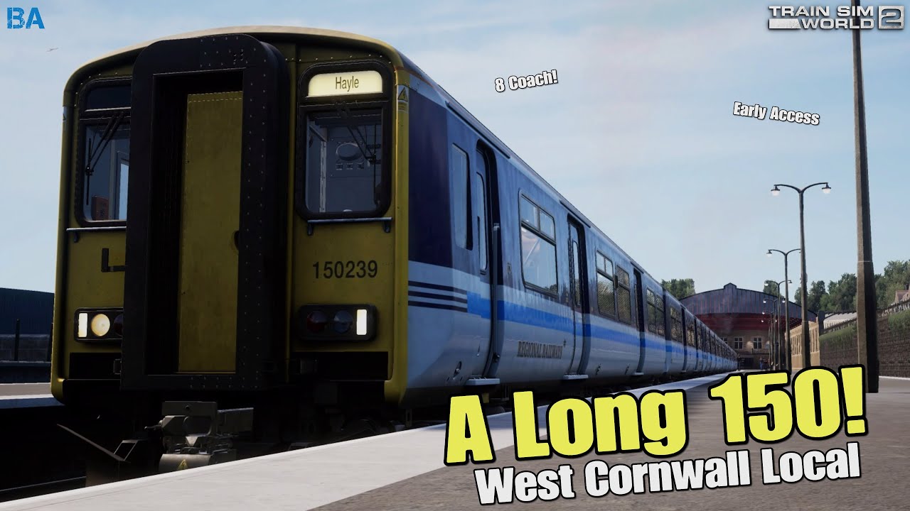 A Long 150!|WEST CORNWALL LOCAL|Train Sim World 2