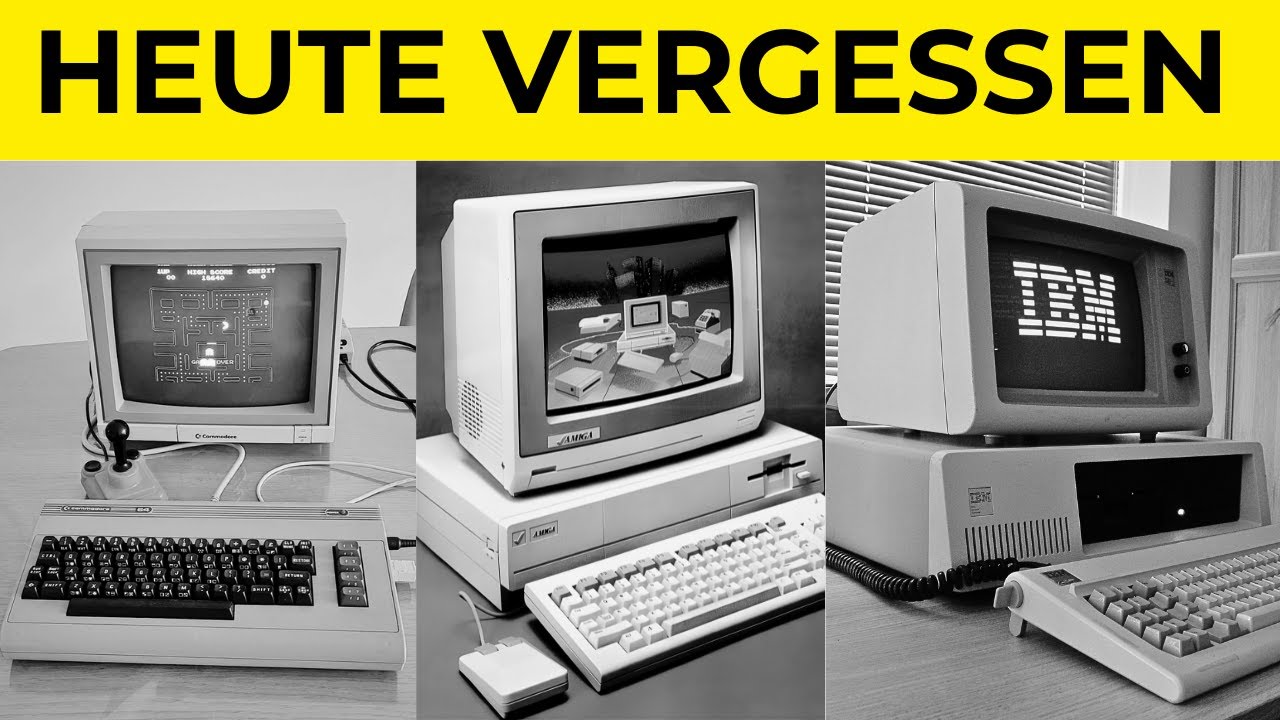 Die vergessenen Heimcomputer der 80er Jahre &uuml;ber die KEINER mehr redet