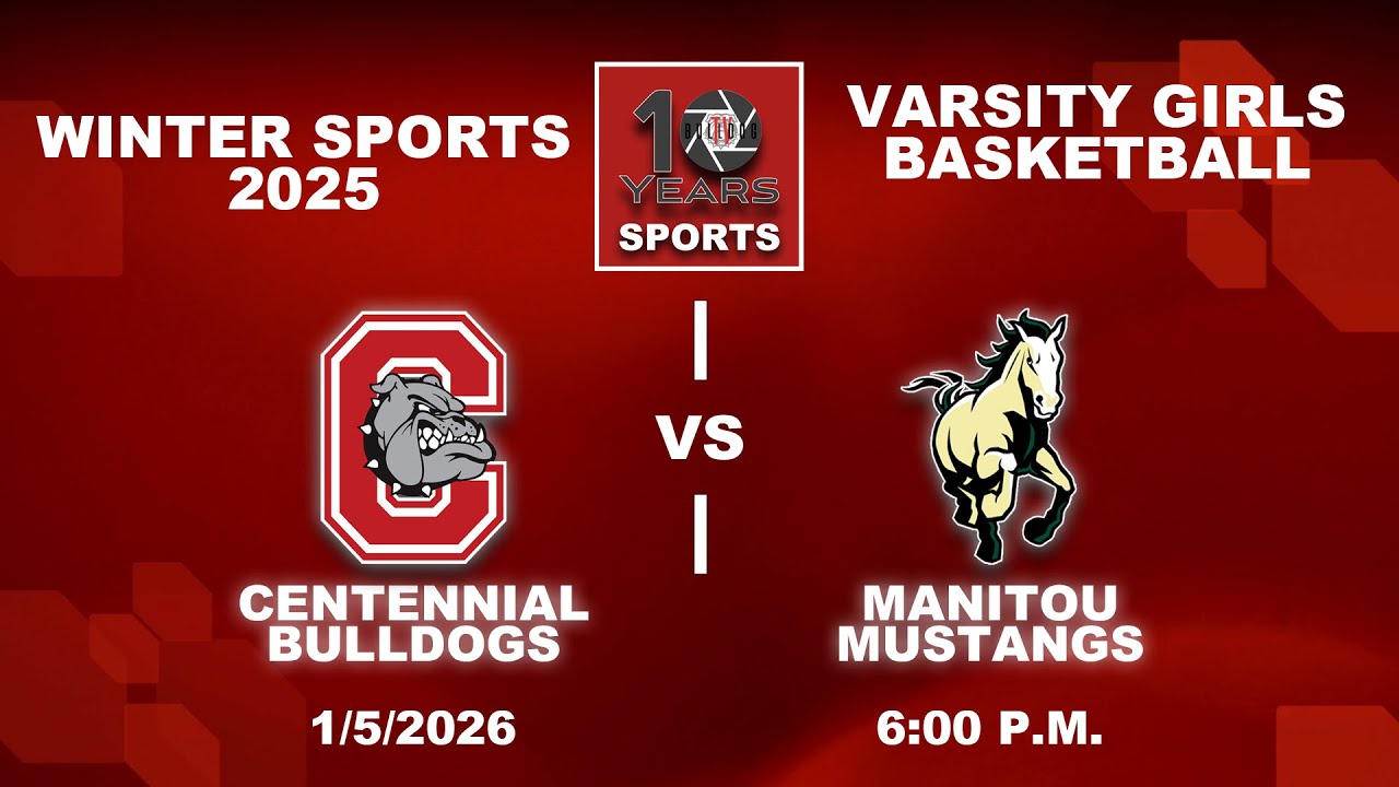 Girls Varsity Basketball vs Manitou Springs | 1/5/2026| Bulldog TV Sports