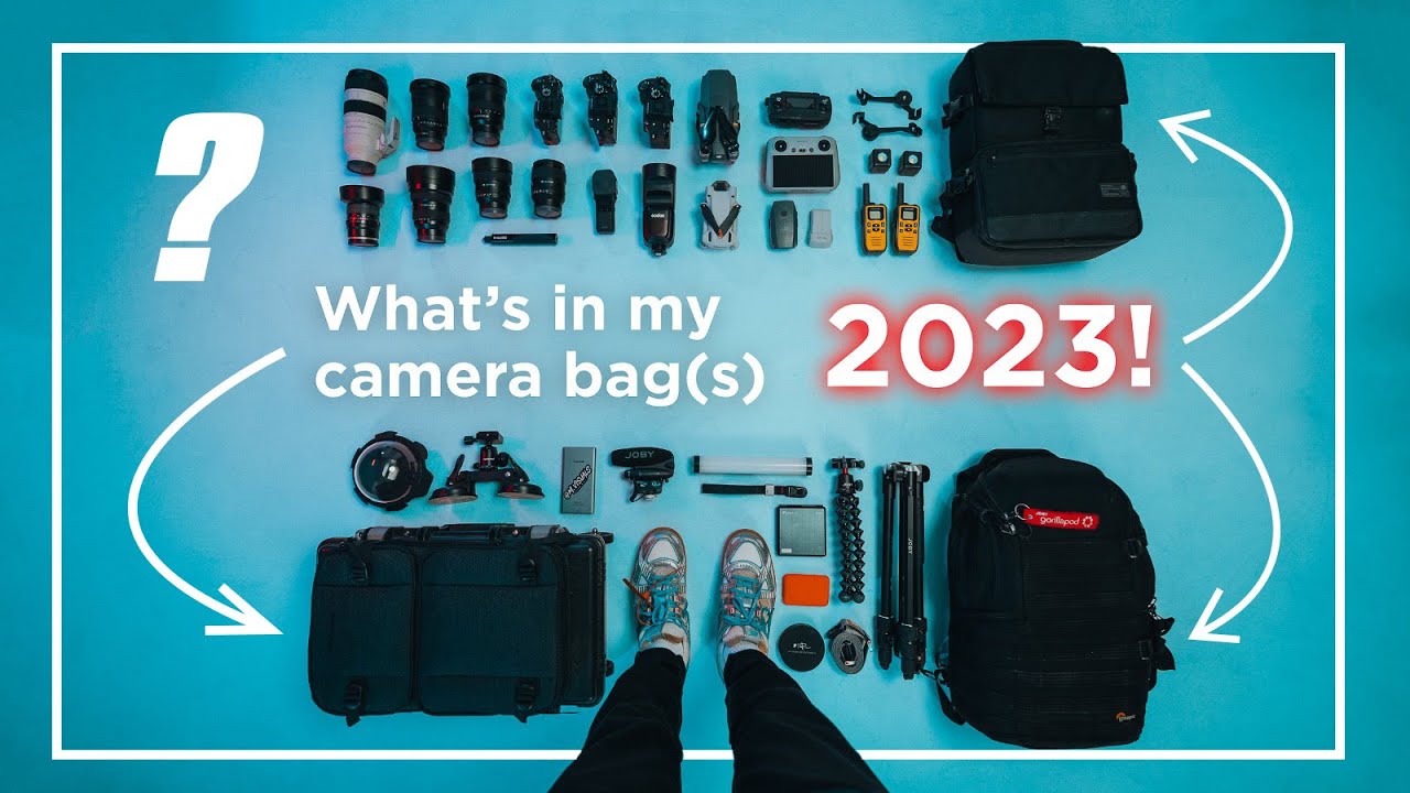WHAT'S IN MY CAMERA BAG(S) 2023