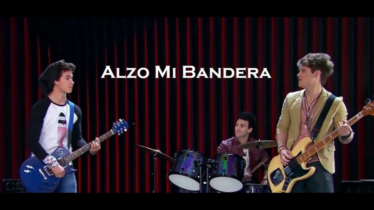 Soy Luna 2 - Letra Alzo Mi Bandera