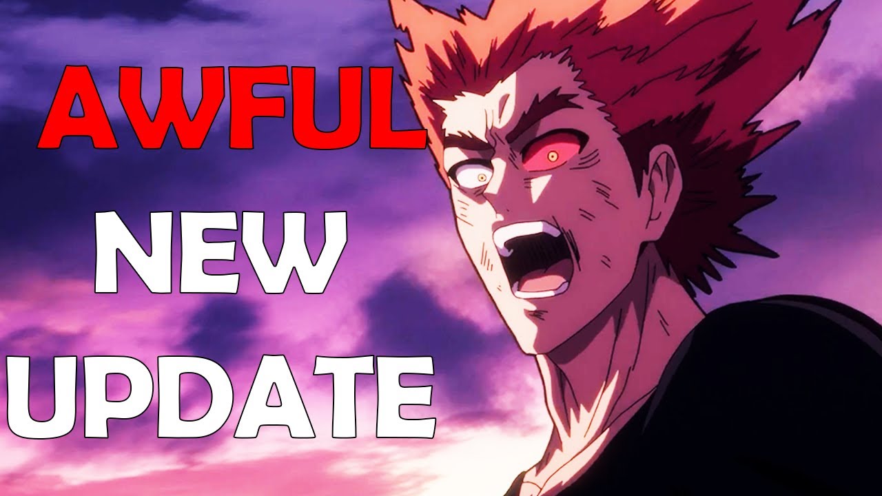 THIS IS THE WORST NEW ONE PUNCH MAN SEASON 3 UPDATE