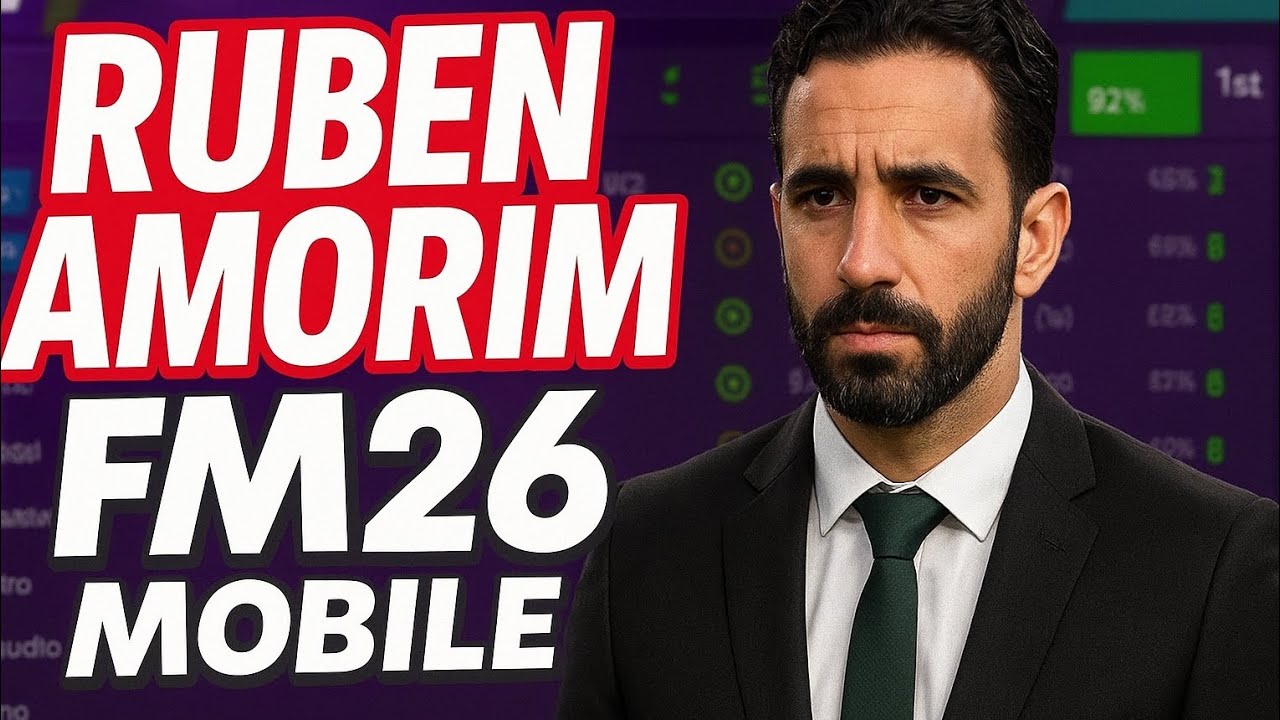 FM26 SUCCESS WITH RUBEN AMORIM 3421 TACTIC  FM 26 TACTIC